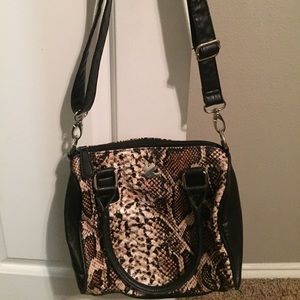 Charlotte Russe leopard print purse
